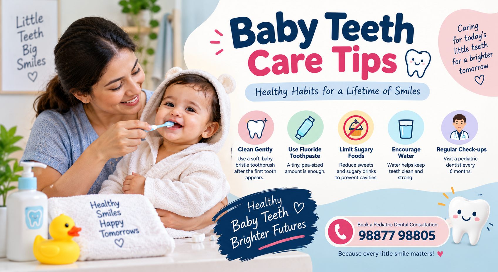 Baby Teeth Care Tips